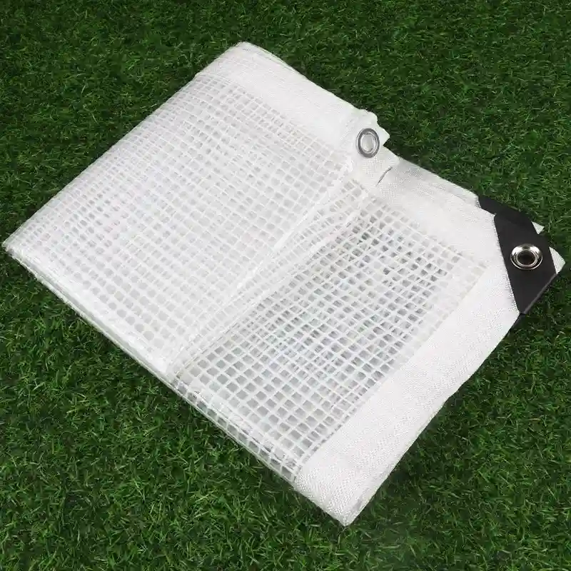 Reinforced Grid PE Waterproof Tarpaulin, Garden & Construction Use, Wholesaler