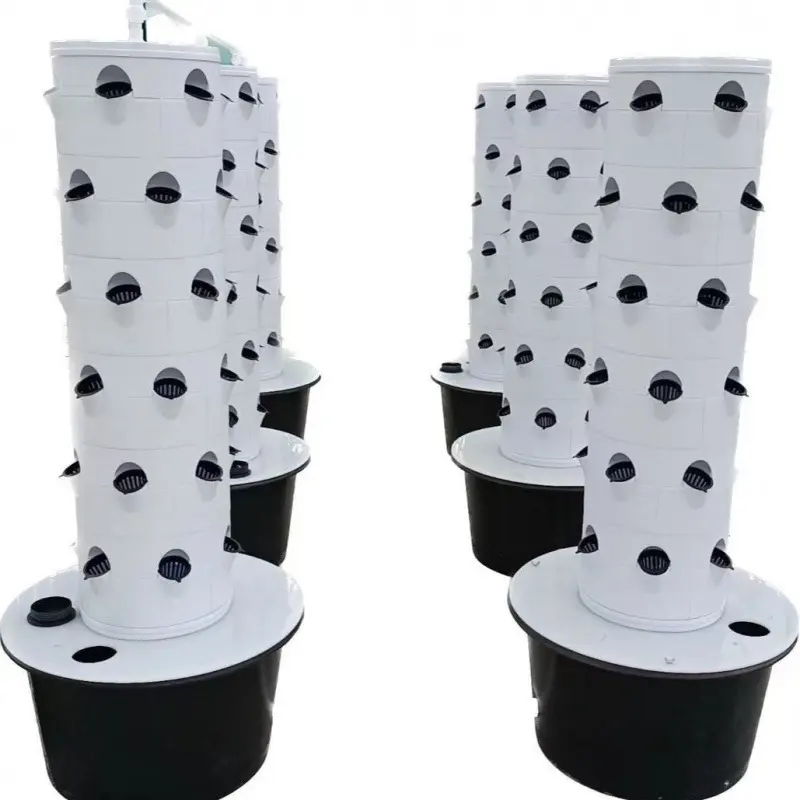 Vertical Hydroponic Tower Aeroponic Growing System Manufacturer